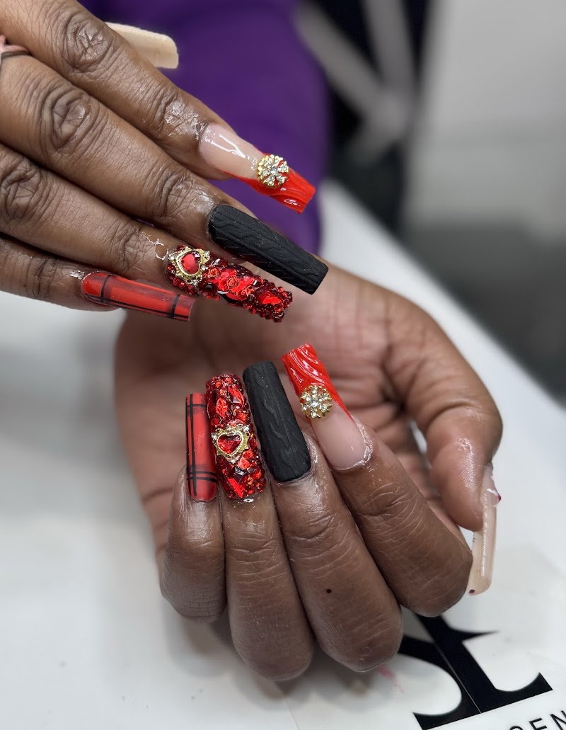 Gel builder nails result